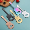 thumbnail image 4 of Bottle Opener, Creative Guitar Magnetic Bottle and Can Opener, 2-in-1 Stainless Steel Design, Works as Fridge Magnet, Ideal Gift for Music Lovers and Beer Enthusiasts-Gold Gold, 4 of 4