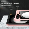 thumbnail image 5 of Nalacover Case for Samsung Galaxy Z Flip5 Magnetic Ring Holder Kickstand Cover, Heavy Duty Rugged PC + TPU Shockproof Lens Protection Phone Case for Samsung Galaxy Z Flip5, Rosegold, 5 of 7