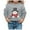 Grey, variant on Teen Girl Christmas Sweatshirt,Snowman Christmas Print Long Sleeve Pullover Sweater Crewneck Sweatshirt Xmas Christmas Sweatshirt Fall Winter Outfits 13-14 Years