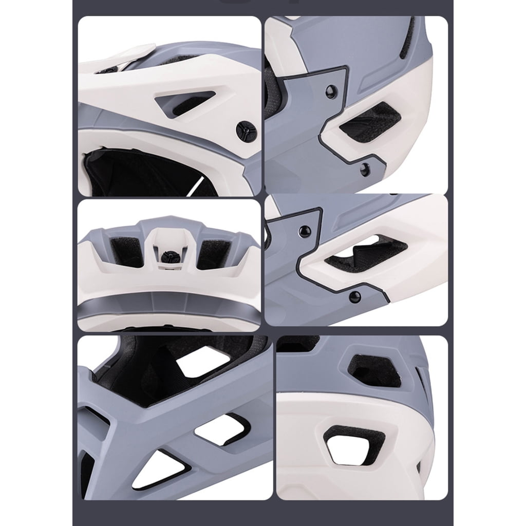 Advanced Mountain Cycling Helmet Full Face Design Impact Resistant Soft Liner
