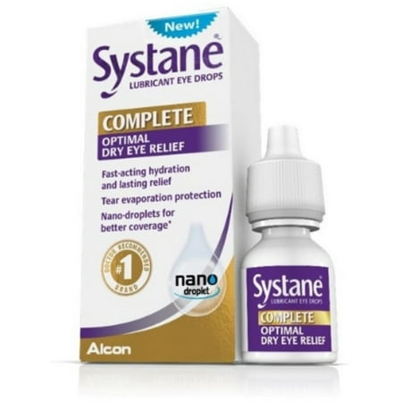 Systane Complete Dry Eye Relief, 10 ml (Pack of 4)