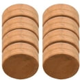thumbnail image 1 of RUNROTOO 8 Pcs Coussinets en Liège pour Trompette Bois Kaki pour Réparation d'Instruments, 1 of 8