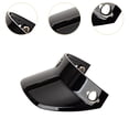 thumbnail image 6 of Dickly Helmet Peak 3 Snap Sun Protection Direct Replace for 3/4 Helmets Black, 6 of 9