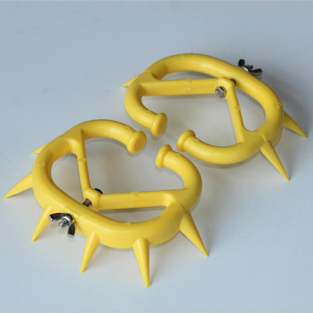 5Pcs Thick Nose Plastic Ring for Bovine Cow Cattle Weaning Thorn Clip 