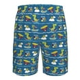 thumbnail image 6 of Naloa Dinosaur on the Beach Vacation Men's Beach Shorts, Surfing shorts, Swim trunks, Quick Dry Swim Trunks for Surfing Beach Fun - 3X-Large, 6 of 9