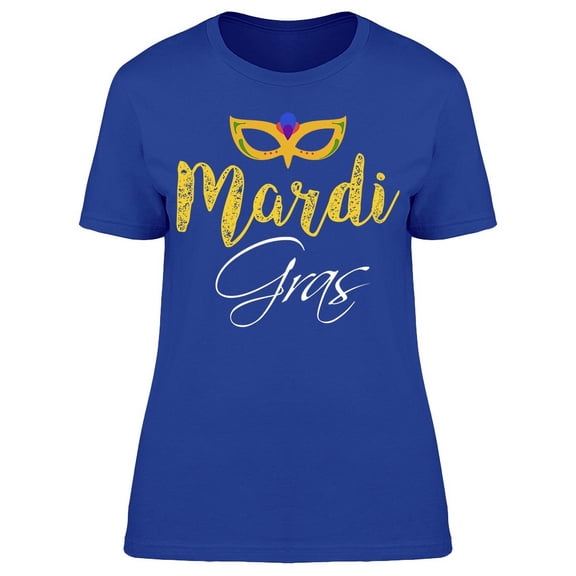 Carnival Mask. Mardi Gras T-Shirt Women -Image by Shutterstock, Female x-Large