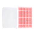 thumbnail image 2 of Silicone Tray With Lid Food Grade Freezer For And Juices Ice Cube Mold, 24-Cavity Square Ice Cube Mold With Lid, Flexible Silicone Easy Release Tray Home Decor, 2 of 6
