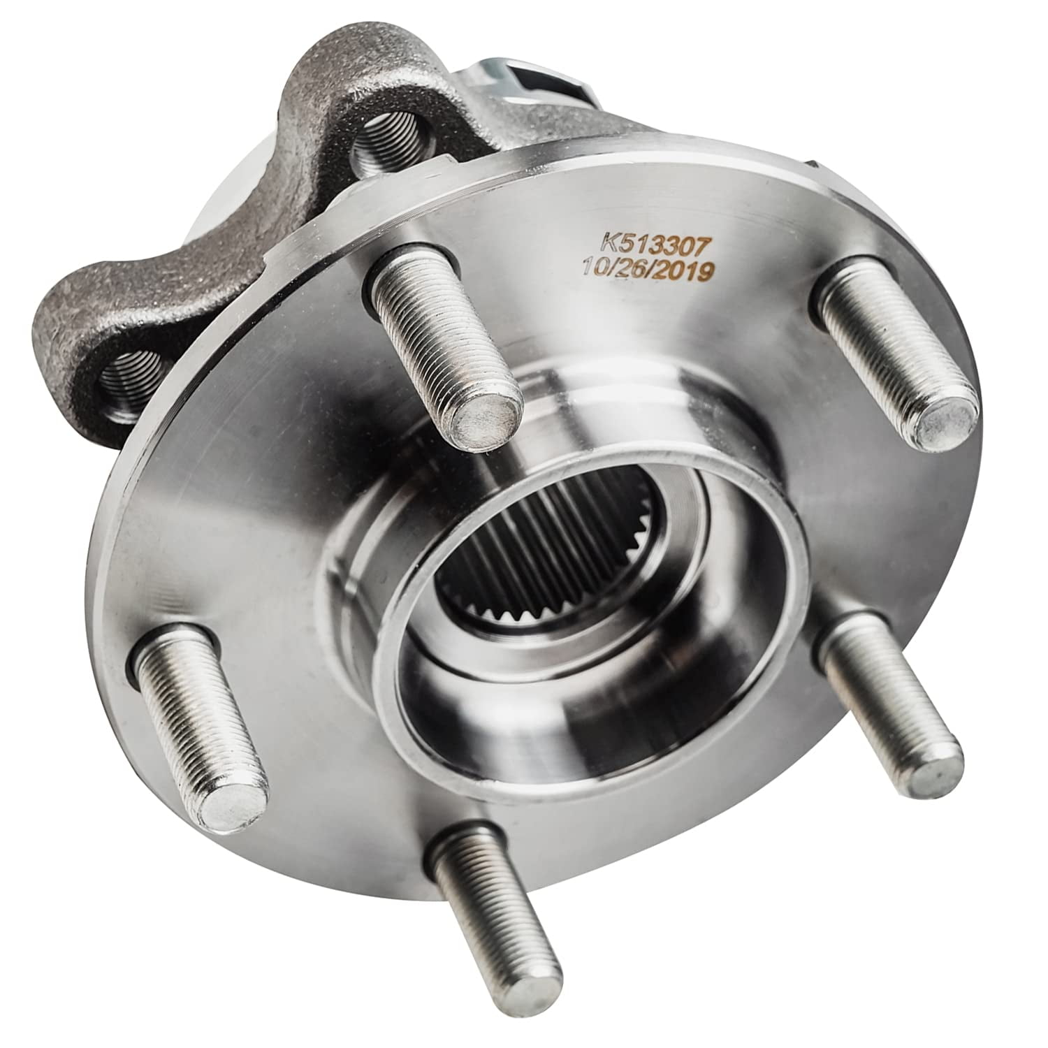 Detroit Axle - Front Right Wheel Bearing Hub for 2009-2017 Nissan Murano, 2011 Quest, Passenger Side Wheel Bearing and Hub Assembly 2010 2011 2012 2013 2014 2015 2016 Replacement