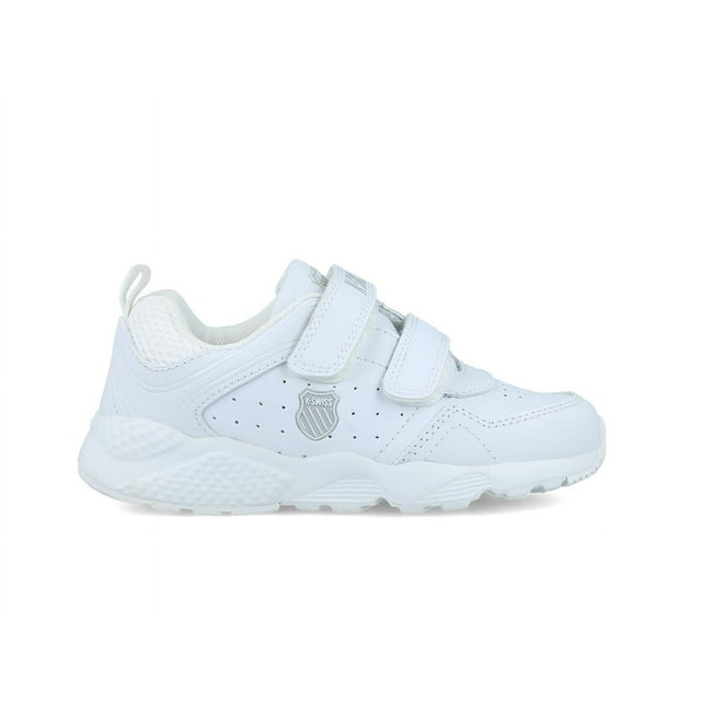 Tenis Deportivos Escolares para Niño/Niña Piel Blanco