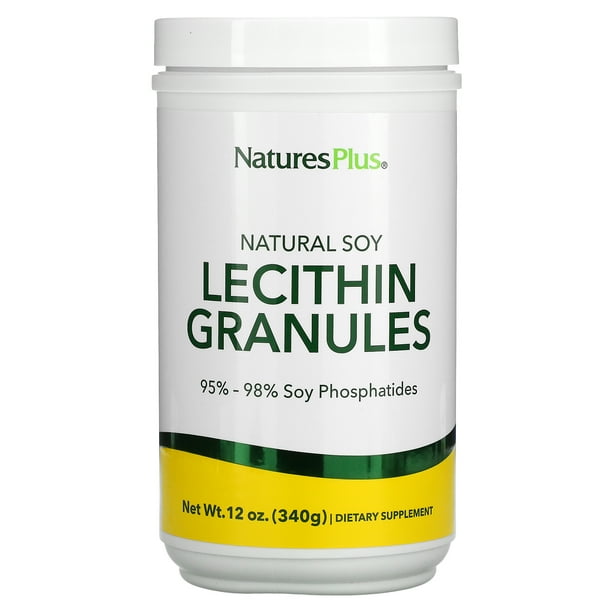 Nature's Plus Natural Soy Lecithin Granules, 12 oz (340 g)