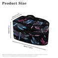 thumbnail image 6 of HELLHERO Portable Iron Storage Bag Portable Dragonfly Silhouette Bag Travel Iron Organizer, Bag Only, 6 of 6