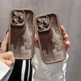 thumbnail image 4 of Fashion Splash Ink Art Pattern Phone Case For iPhone 11 12 13 14 15 Pro Max X XR XS Max 7 8Plus Retro Shockproof Soft Back Cover, 4 of 5