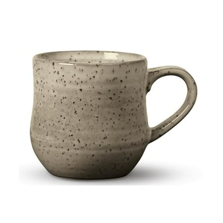 

Loft Speckled Reactive Glaze Stoneware Coffee Hot Coco Mug 16 Oz. Latte Dishwasher Safe Latte Brown