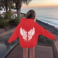 thumbnail image 4 of Girls Kids Graphic Zip Hoodie Sweatshirt for Casual Wear Comfort Knit Apparel for Girls Hoodie with Playful Print Size 3-4 Years, 4 of 8
