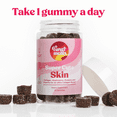 thumbnail image 7 of Fungiments Super Cute, Biotin Gummies, Collagen Peptides, Keratin, Vitamin C, Chaga, Bamboo Extract, Mushroom Supplement Gummies for Healthier Skin, Smooths Appearance of Fine Lines and Wrinkles 30ct, 7 of 7