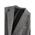 thumbnail image 6 of Breezora Women's Casual Single Button Blazer Lapel Open Front Long Sleeve Pocket Jacket S Size Black, 6 of 9