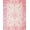 Pink Ivory, Pattern 2, variant on ODIKA Mauve Boho Medallion With Distressed Floral And Geometric Trellis for Dining Room, Large Office, Lounge, Non-Slip Chair-Friendly