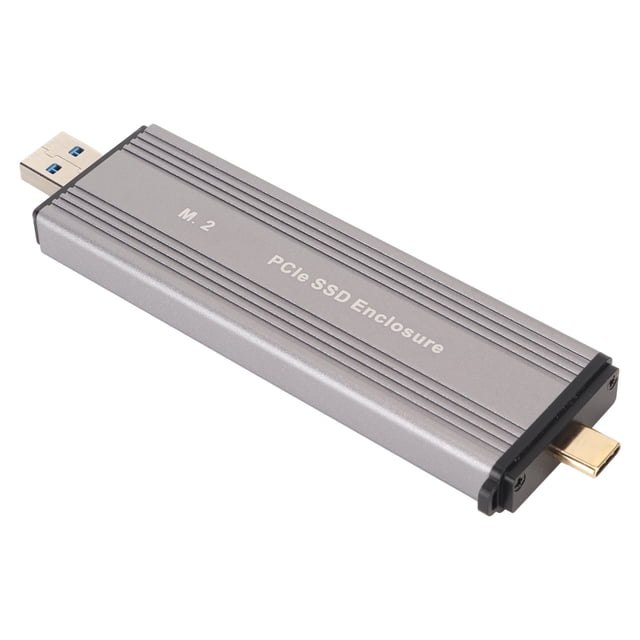 SSD CINCO, Carcasa de Aleación de aluminio de 10 Gbps M.2 NVME PCIE SSD CINTE USB3.2 Gen2 Tipo C Uasp Cumplimiento para El Teléfono para LA ComputerAntora