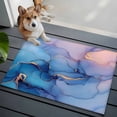 thumbnail image 4 of Marble Texture Area&nbsp;Rug 2x3ft Colorful Abstract Pink Blue Gold Modern Non-Slip&nbsp;Washable Square&nbsp;Rugs Soft Felt Indoor Floor Mat for Bedroom Kitchen Living Room Bathroom, 4 of 9