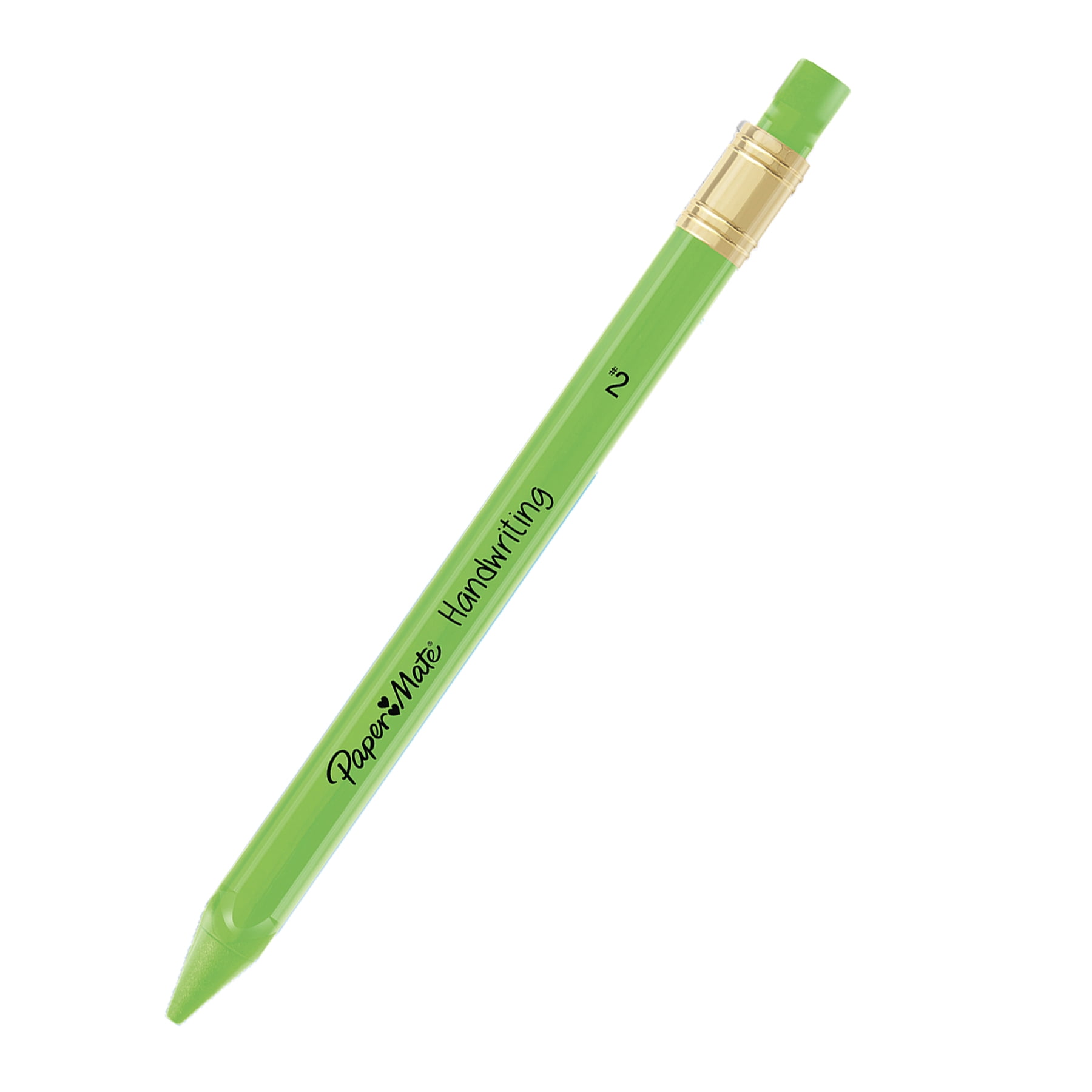 Paper Mate Handwriting Triangular Mechanical Pencil Set with Lead & Eraser Refills, 1.3mm, 5 Per Pack, 6 Packs