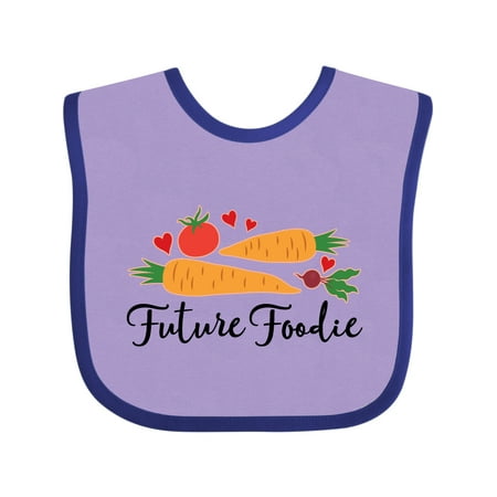 

Inktastic Future Foodie Cute Vegetable Gift Baby Boy or Baby Girl Bib