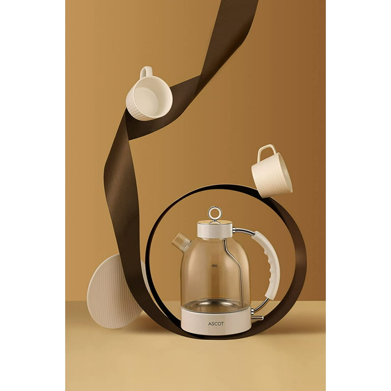 Electric Kettle, ASCOT Stainless Steel Electric Tea Kettle, 1.7QT