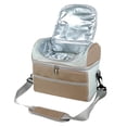 thumbnail image 4 of Bolsa de Refrigerador Plegable Caja de Refrigerador de Oficina Personal Bolsa Bolsa Aislada Bolsa Térmica con Correa para Hombro DYNWAVEMX Bolsa de almuerzo con aislamiento, 4 of 8