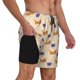 thumbnail image 2 of Balery Dachshund Bañador para hombre, shorts de playa de secado rápido con entrepierna y forro de compresión-Large, 2 of 6