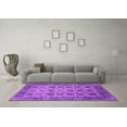 thumbnail image 3 of Ahgly Company Indoor Rectangle Oriental Purple Industrial Area Rugs, 2' x 4', 3 of 4
