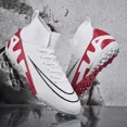thumbnail image 3 of Botas de fútbol profesionales de alta calidad para hombre, zapatos de entrenamiento de fútbol, zapatillas de deporte con tacos para exteriores, hierba ultraligera Unisex, 3 of 5