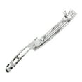 thumbnail image 3 of Unique Bargains 1 Pc Hair Barrettes Grace Crystal Spring Clip Hairpin 4-Row Barrette Clip Silver Tone, 3 of 5