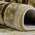 thumbnail image 4 of Ladole Rugs Conception Traditionnelle Persane Zone Coureur Tapis Brun Multi (6'5" x 9'5", 200cm x 290cm), 4 of 4