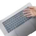 thumbnail image 1 of justharion Keyboard Cover Laptop Waterproof Dustproof Keyboard Silicone Film Replacement for Macbook Air, Transparent, 1 of 8
