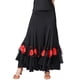 thumbnail image 3 of Disfraz de Danza Del Vientre para Mujer Danza Del Vientre, Danza Completa - de para Disfraces Negro + Rojo Macarena Vestido de baile latino, 3 of 8
