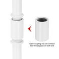 thumbnail image 4 of Uxcell Lighting Downrod 4 Inch Long M10 Threaded Extension Rod Lighting Fixtures White 4 Set, 4 of 5