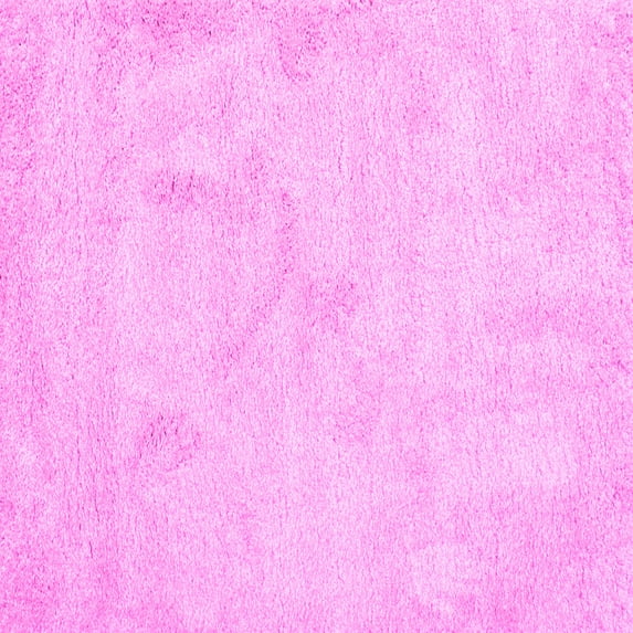 Ahgly Company Indoor Square Abstract Pink Contemporary Area Rugs, 4' Square