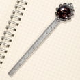 thumbnail image 3 of Halloween witch hat Book Mark: a Vintage Silver Lace-Edged Bookmark - a Thoughtful Gift for Readers and Book Lovers, 3 of 5