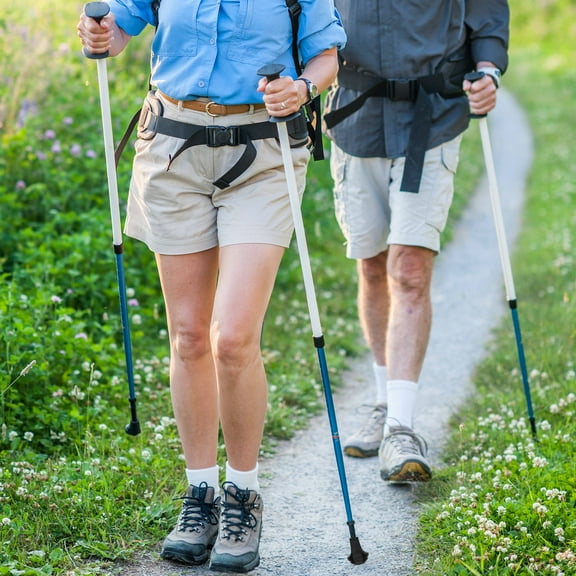 PENIKOKO 4Pcs Durable Rubber Protective Tips for Trekking Poles Walking Canes Outdoor Use