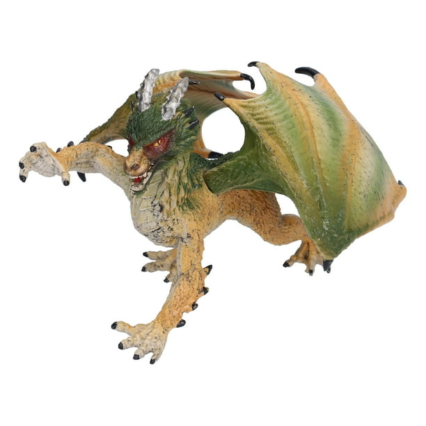 Figura de dragón, modelo de dragón antiguo, juguete de dragón, modelo de figura de dragón, materiales ecológicos