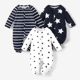 thumbnail image 1 of PatPat Pijama Enterizo de Bebe Niño con Estampa Geométrica y Resistente a las llamas, 1 of 2
