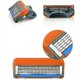 thumbnail image 2 of Compatible con Gillette Fusion5 Power Razor Blades Men, paquete de 12 recambios de cuchillas de afeitar con crema de espuma dontodent Kuyhfg Sin marca, 2 of 3