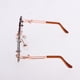 thumbnail image 4 of Bonitas gafas de sol redondas con montura metálica para muñecas de 12 pulgadas. gris, 4 of 9