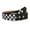 Black/White, variant on Snap On Punk Rock Star Pyramid Studded Checker Board Leather Belt