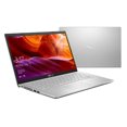 thumbnail image 1 of Laptop Asus Intel Core i3 1005G1 HDD 1TB RAM 8GB DDR4 14.0" HD W10 Silver X409JA-I38G1TWP-01, 1 of 6
