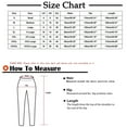 thumbnail image 2 of Aofany Women's Plus Size Linen Pants Casual Solid Cotton Drawstring Elastic Mid Waist Trousers Long Straight Leg Pants Dark Gray XXXL, 2 of 6