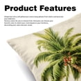 thumbnail image 2 of Coconut Tree Chair Pillow Covers Set of 2 Throw Pillow Decorative Pillows Velvet with Unique Patterns for Various Occasions - Available in 16x16, 18x18, and 20x20 Inches, 2 of 6