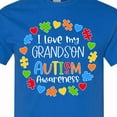 thumbnail image 4 of Inktastic I Love My Grandson Autism Awareness T-Shirt, 4 of 5