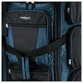thumbnail image 3 of Travelers Club 30-inch Adventure Rolling Multi-Pocket Upright Luggage Duffel - Rivera Blue, 3 of 8