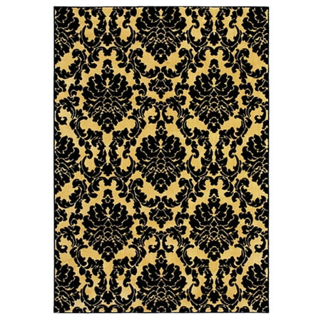 Impressions Requiem Area Rug, Black