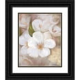 thumbnail image 1 of Murdock, Ramona 20x24 Black Ornate Wood Framed with Double Matting Museum Art Print Titled - Tranquility White II, 1 of 4